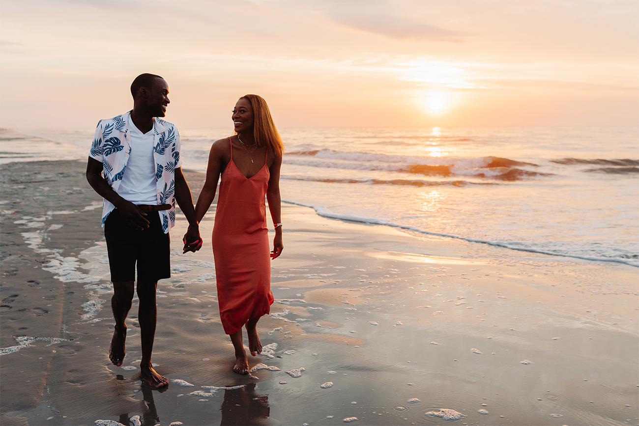 Couple on the beach