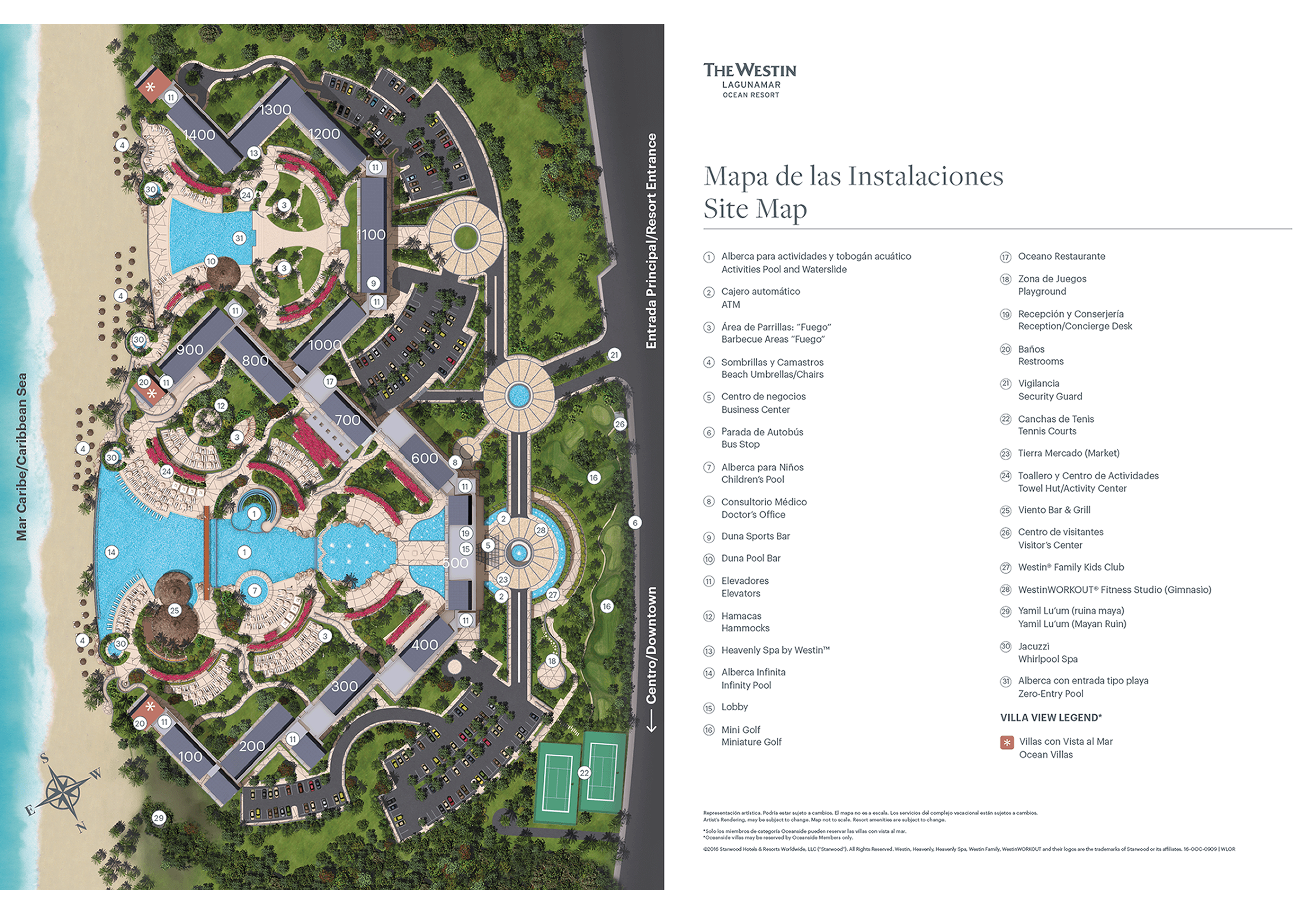 Resort map