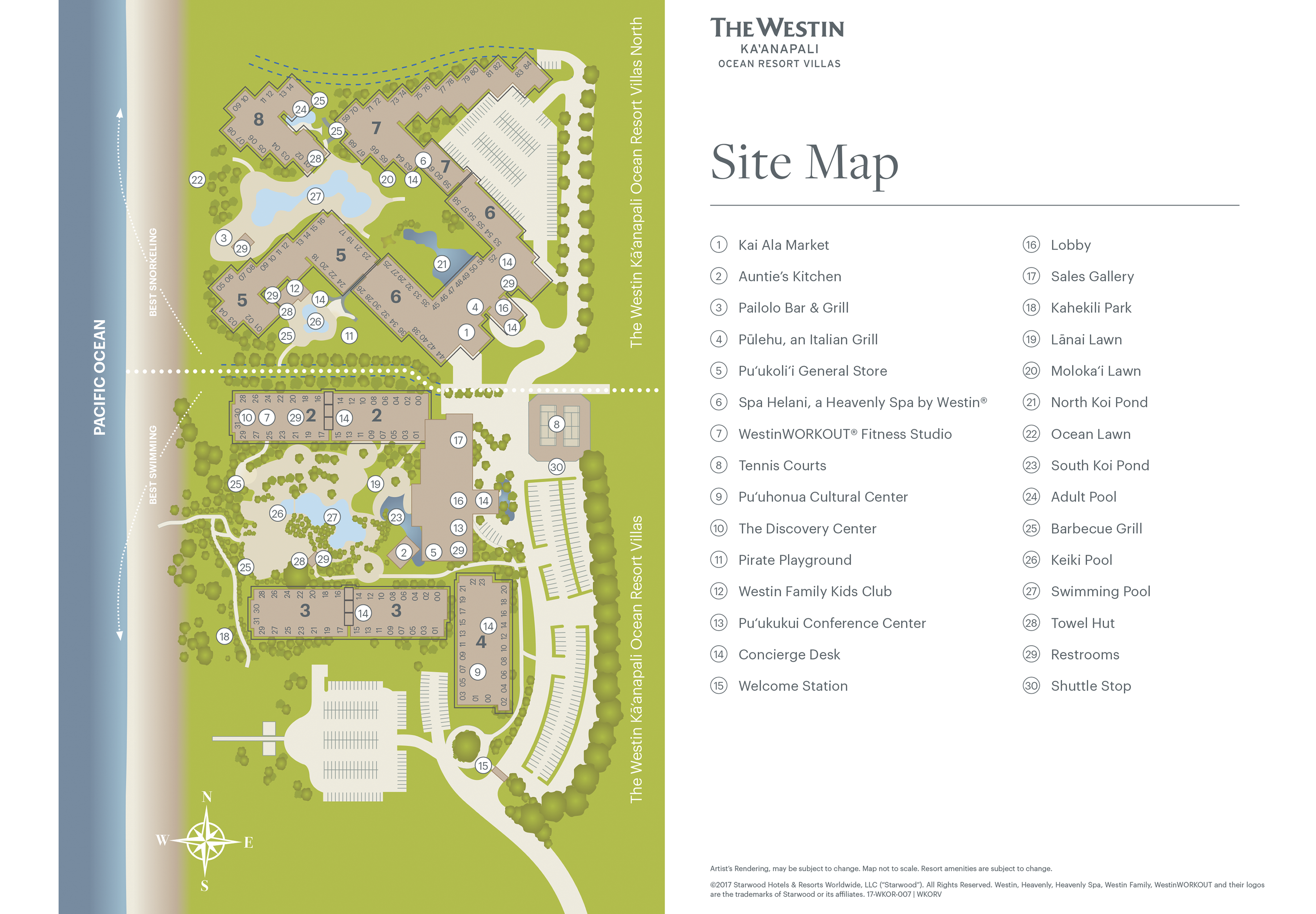 Resort map