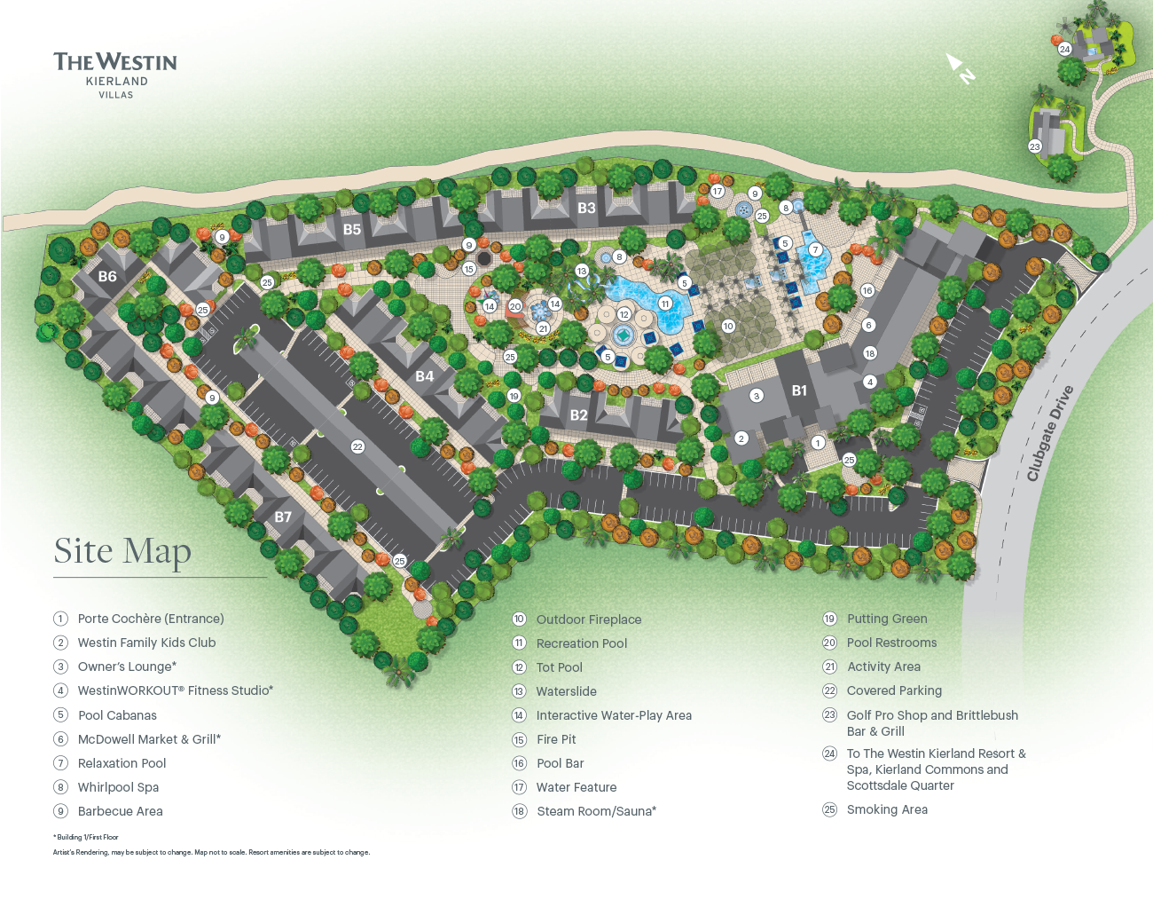 Resort map