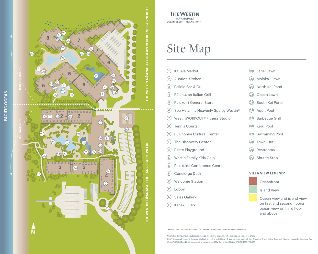 Resort map