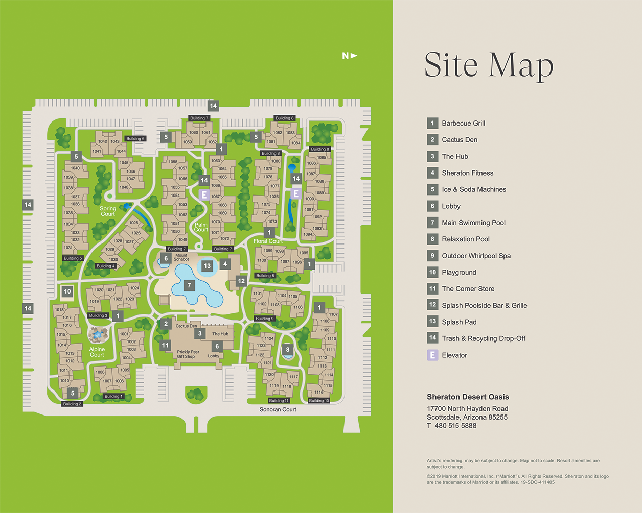 Resort map