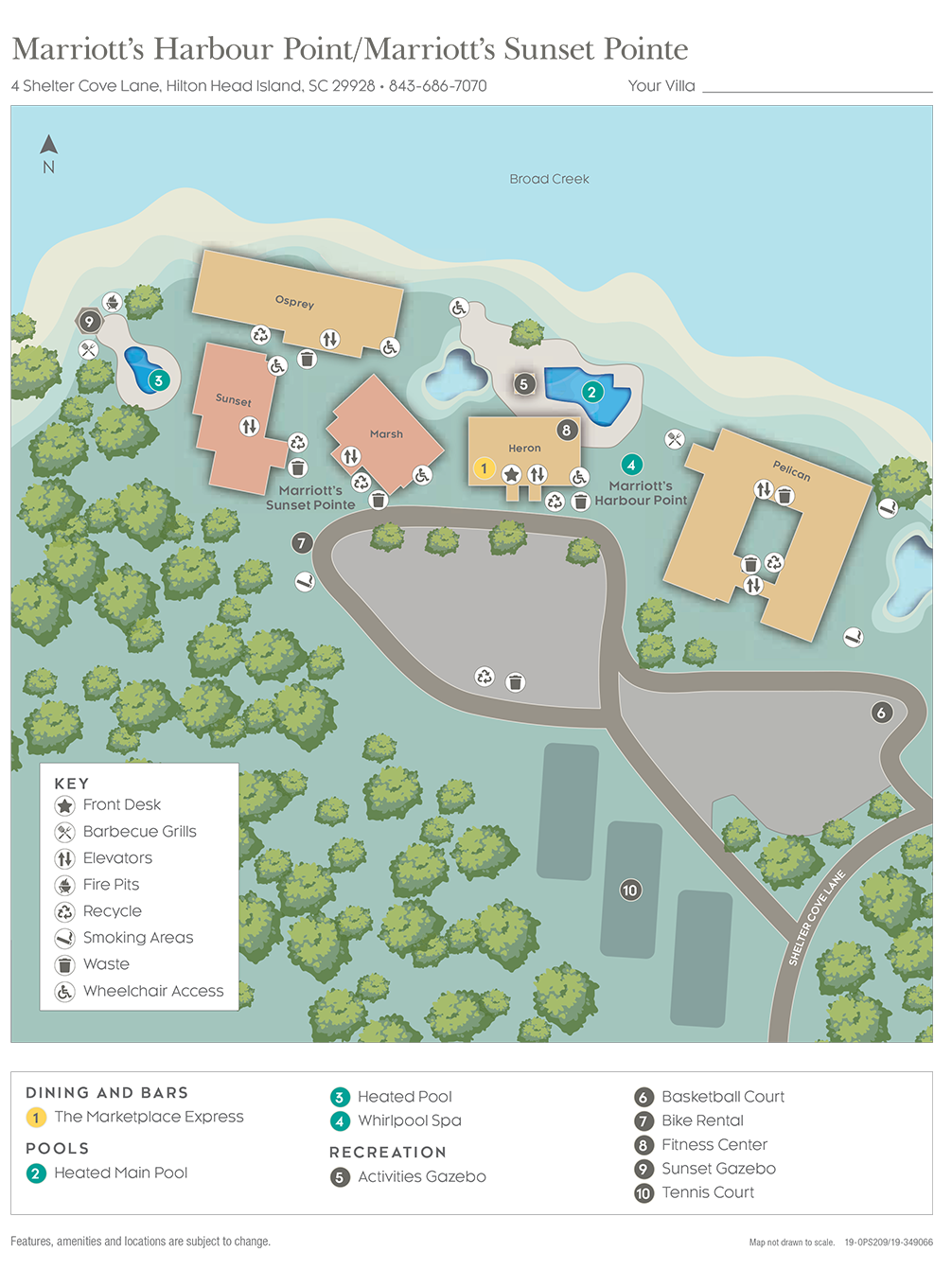 Resort map