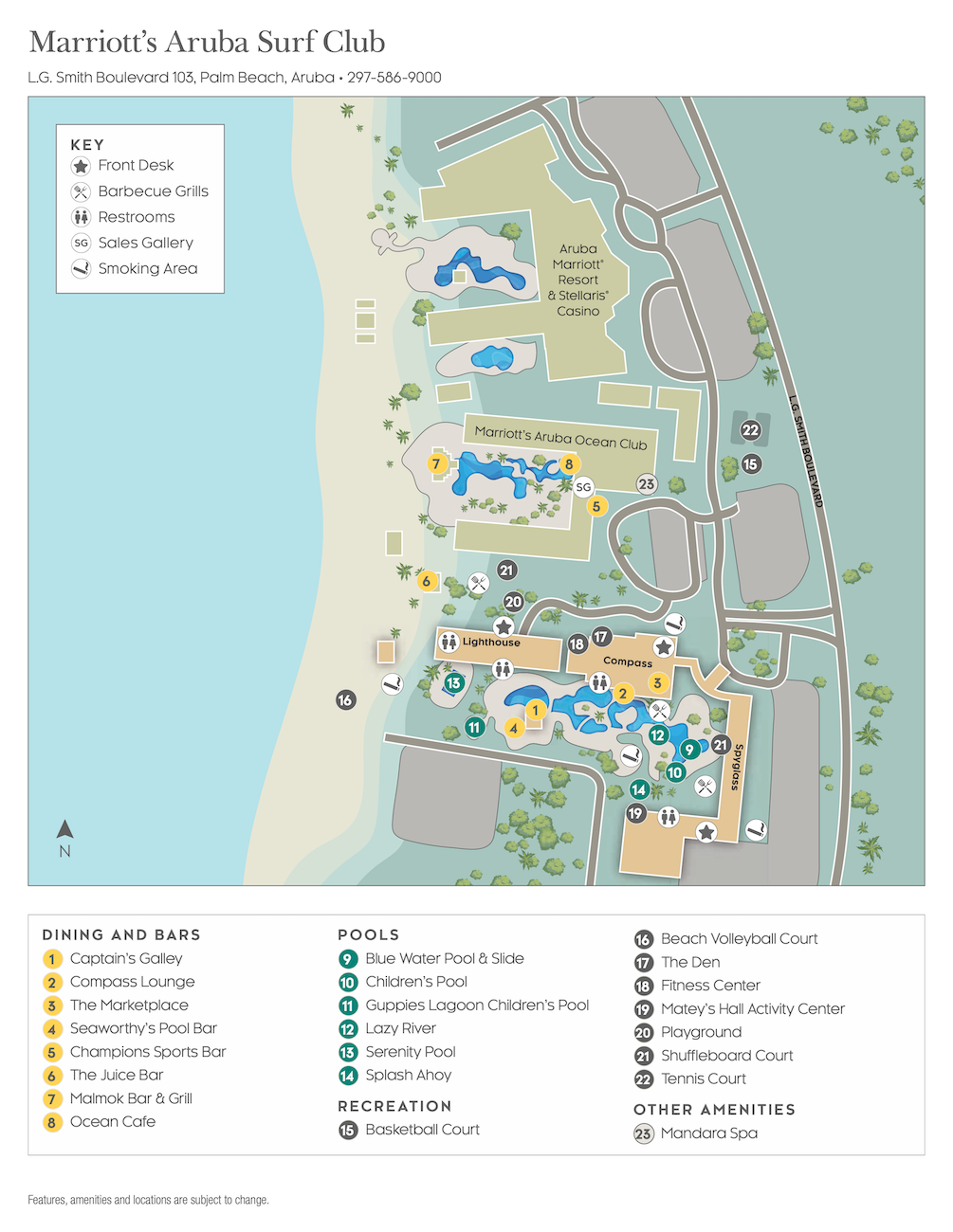 Resort map