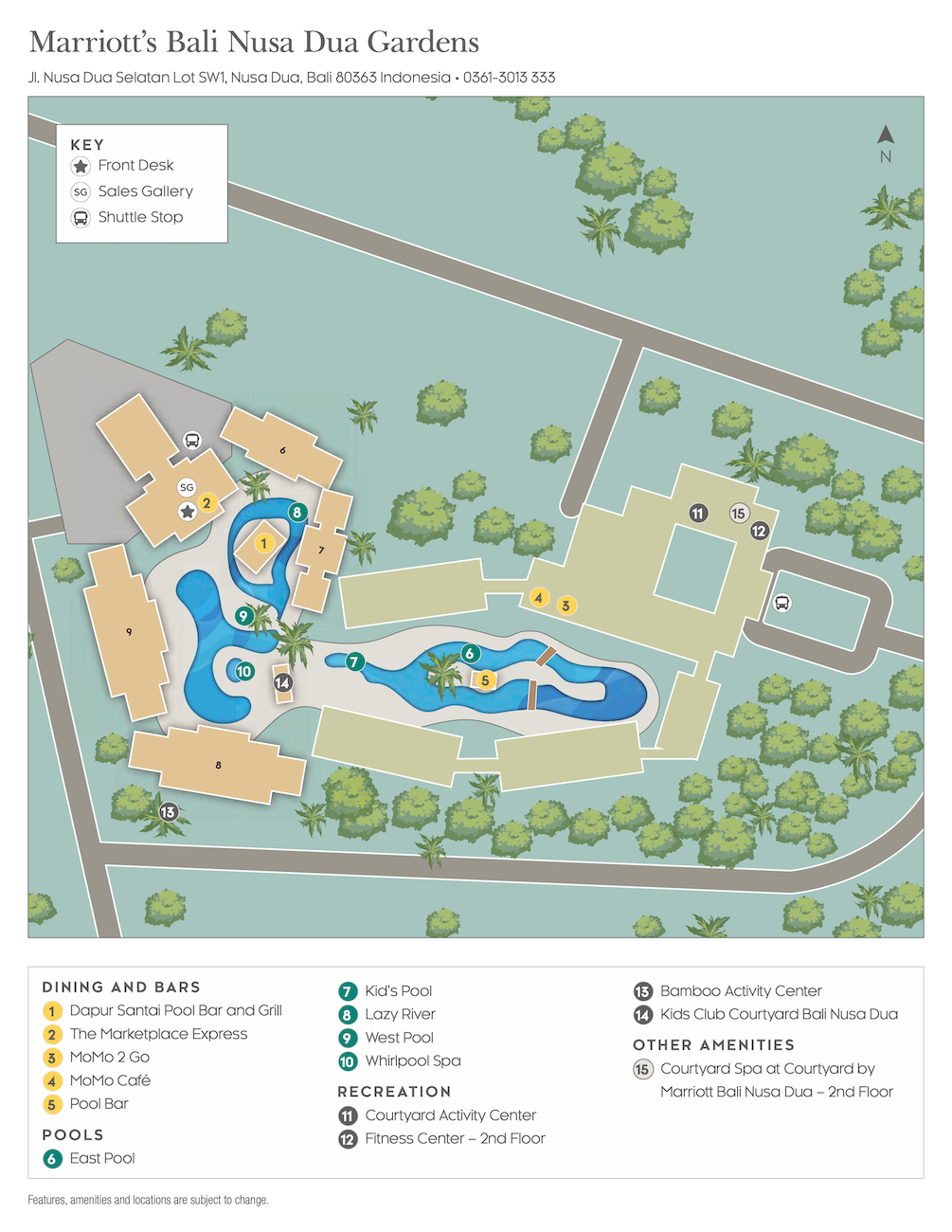 Resort map