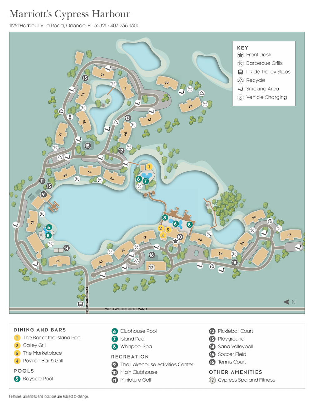 Resort map