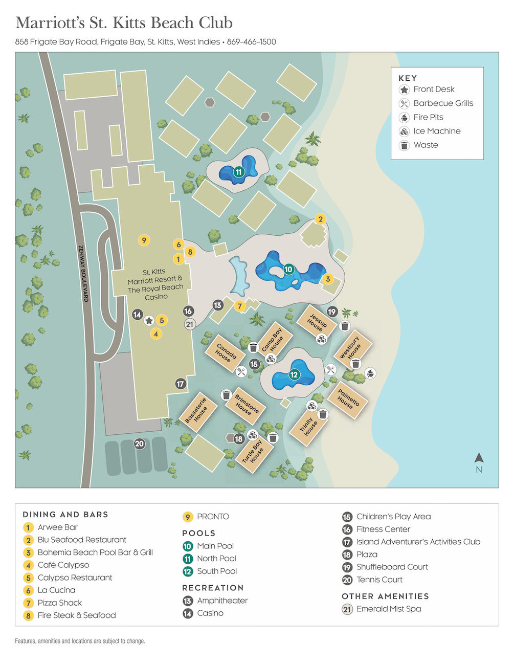 Resort map