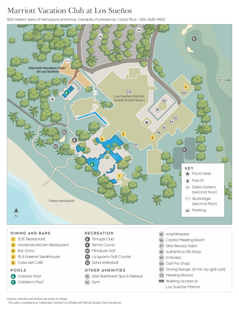 Resort map