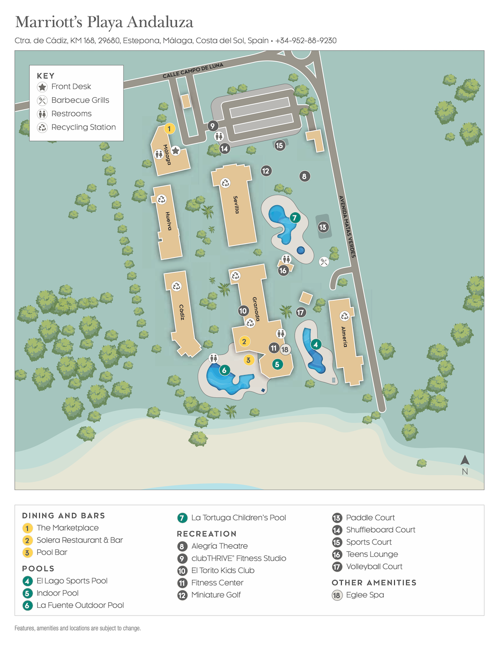 Resort map