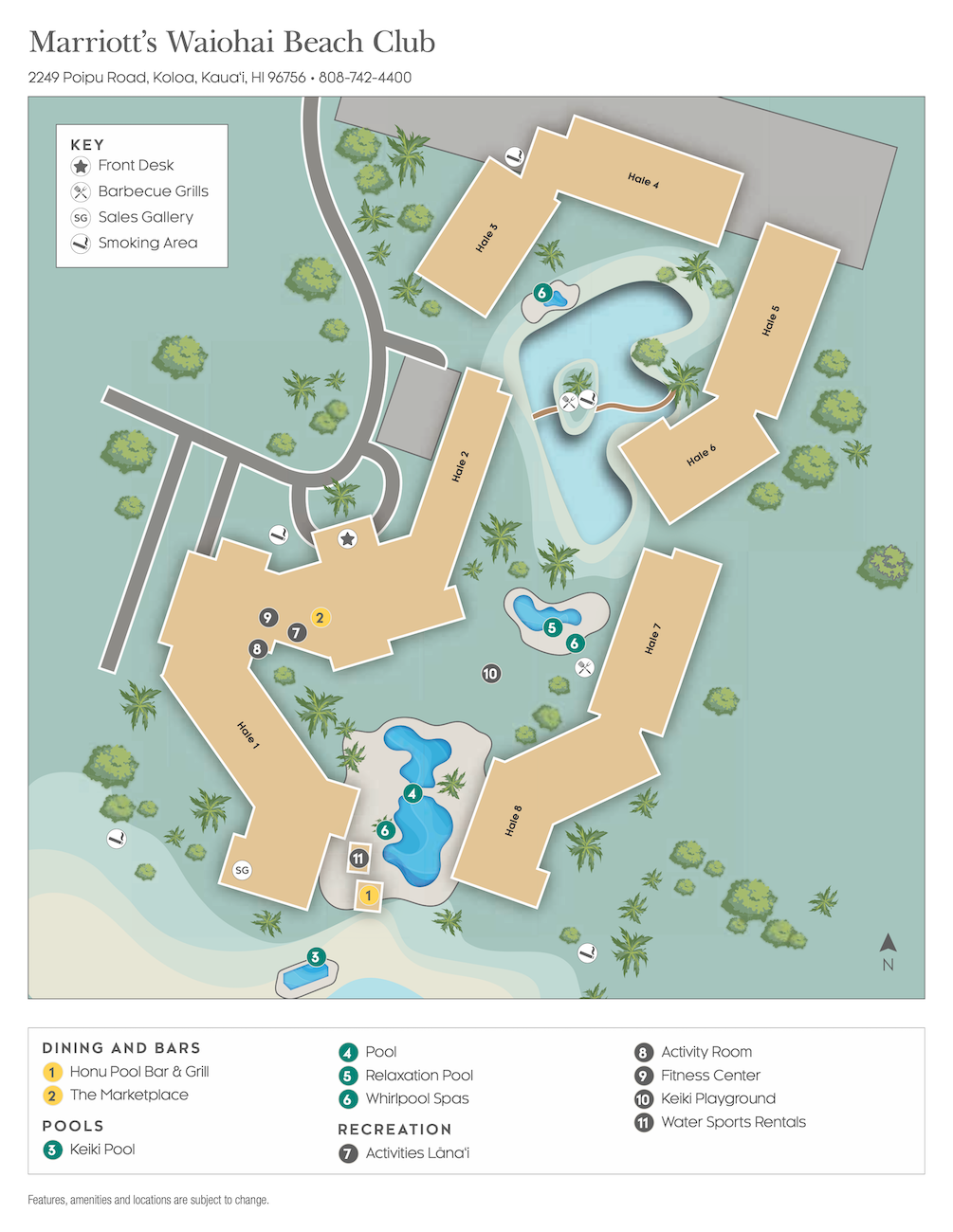 Resort map
