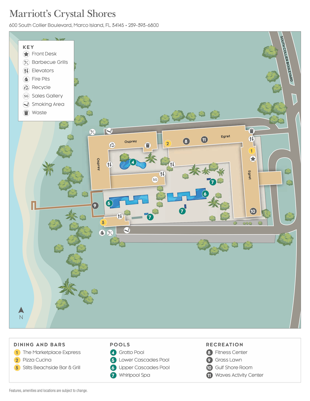 Resort map
