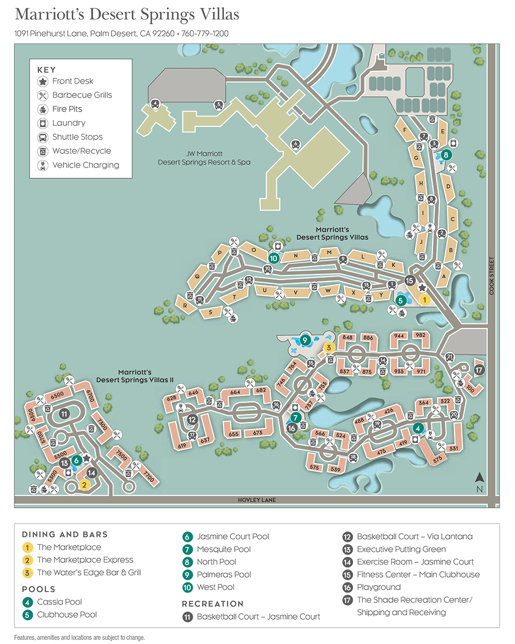 Resort map