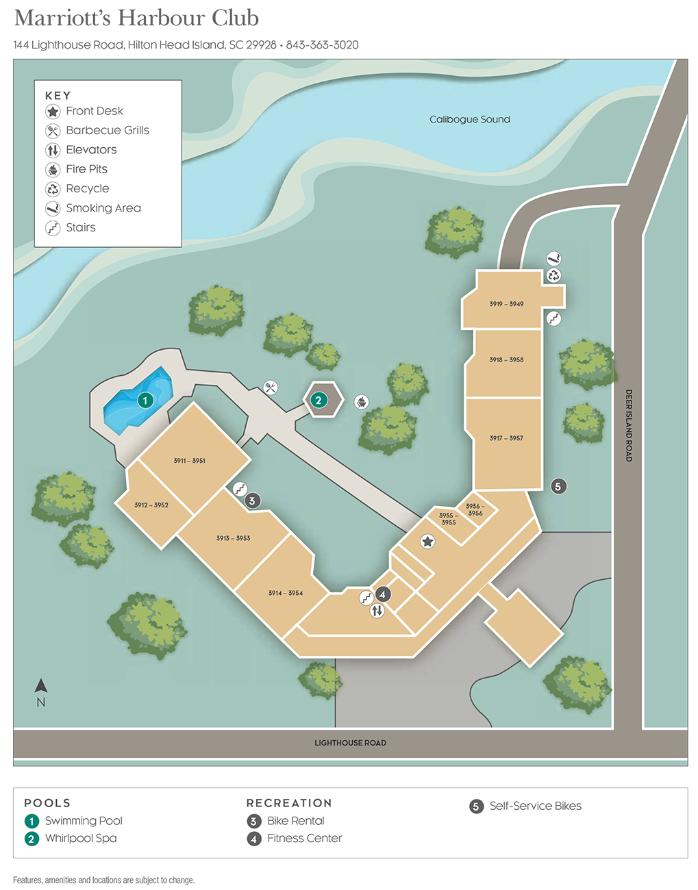 Resort map