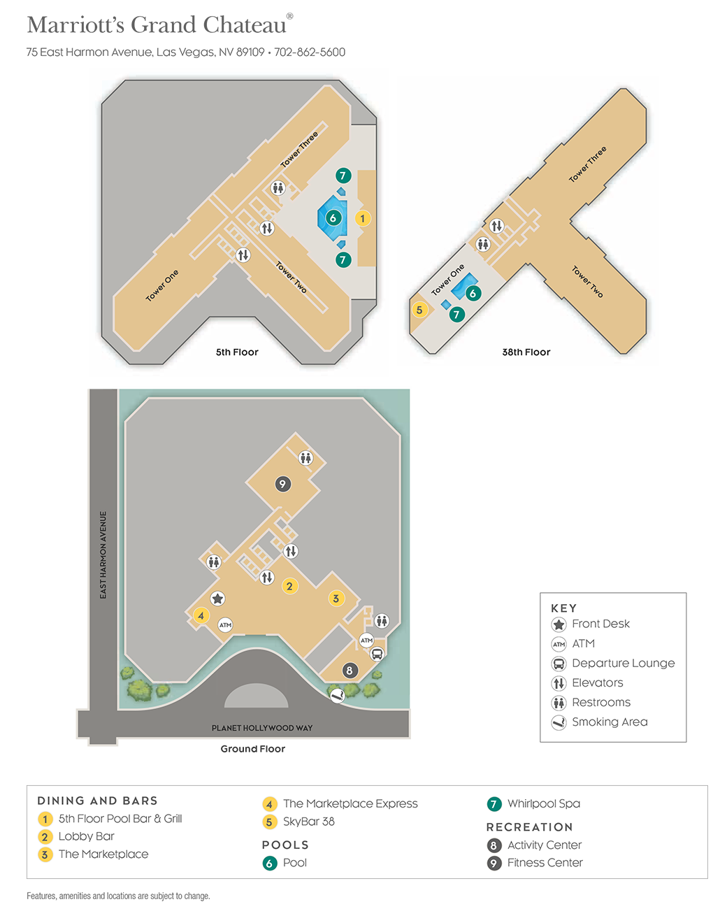 Resort map
