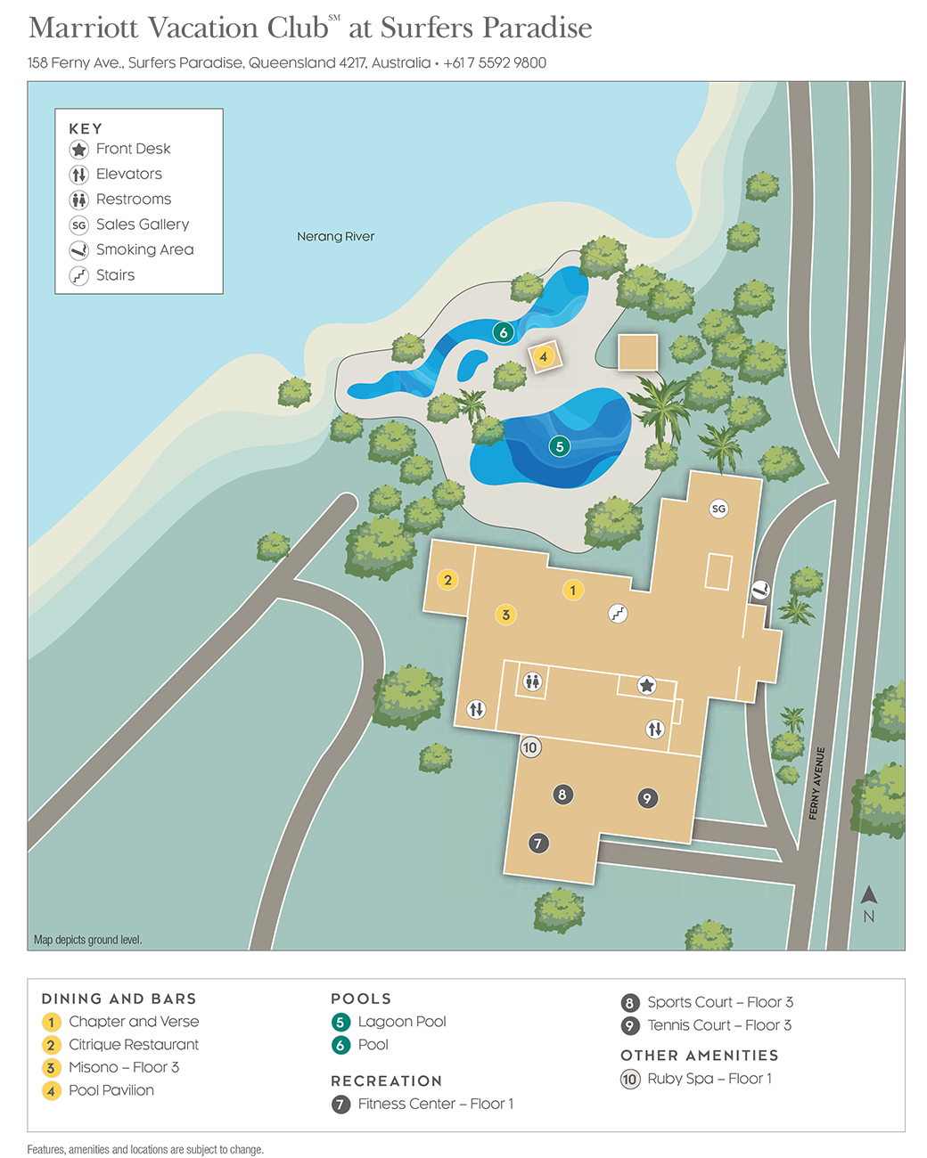 Resort map