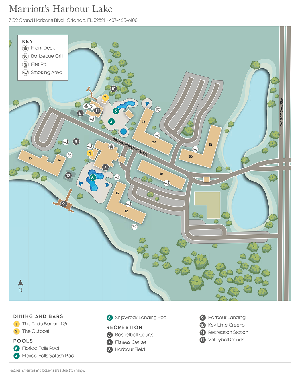 Resort map