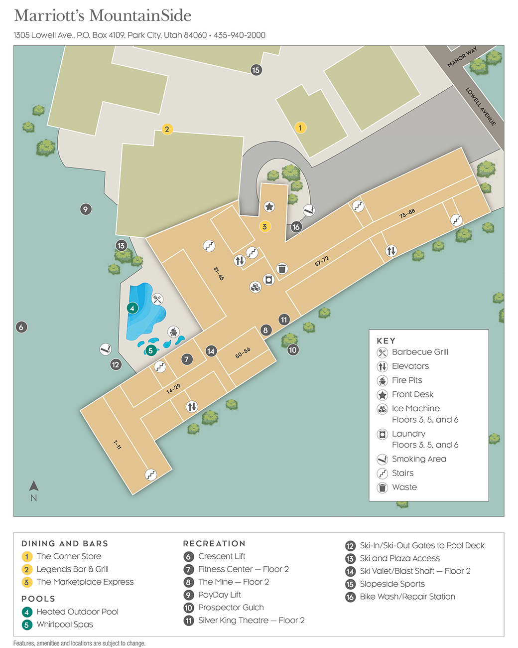 Resort map