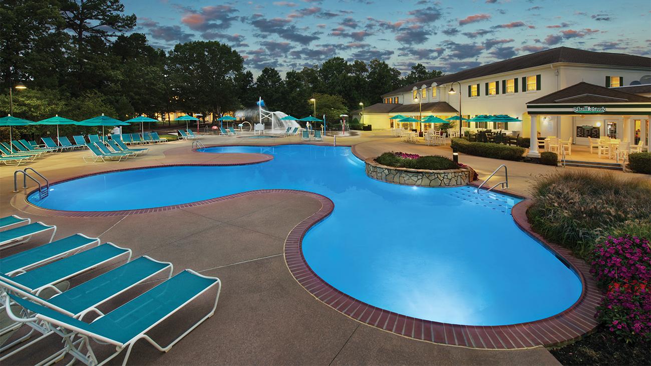 Outdoor Resort Center Pool