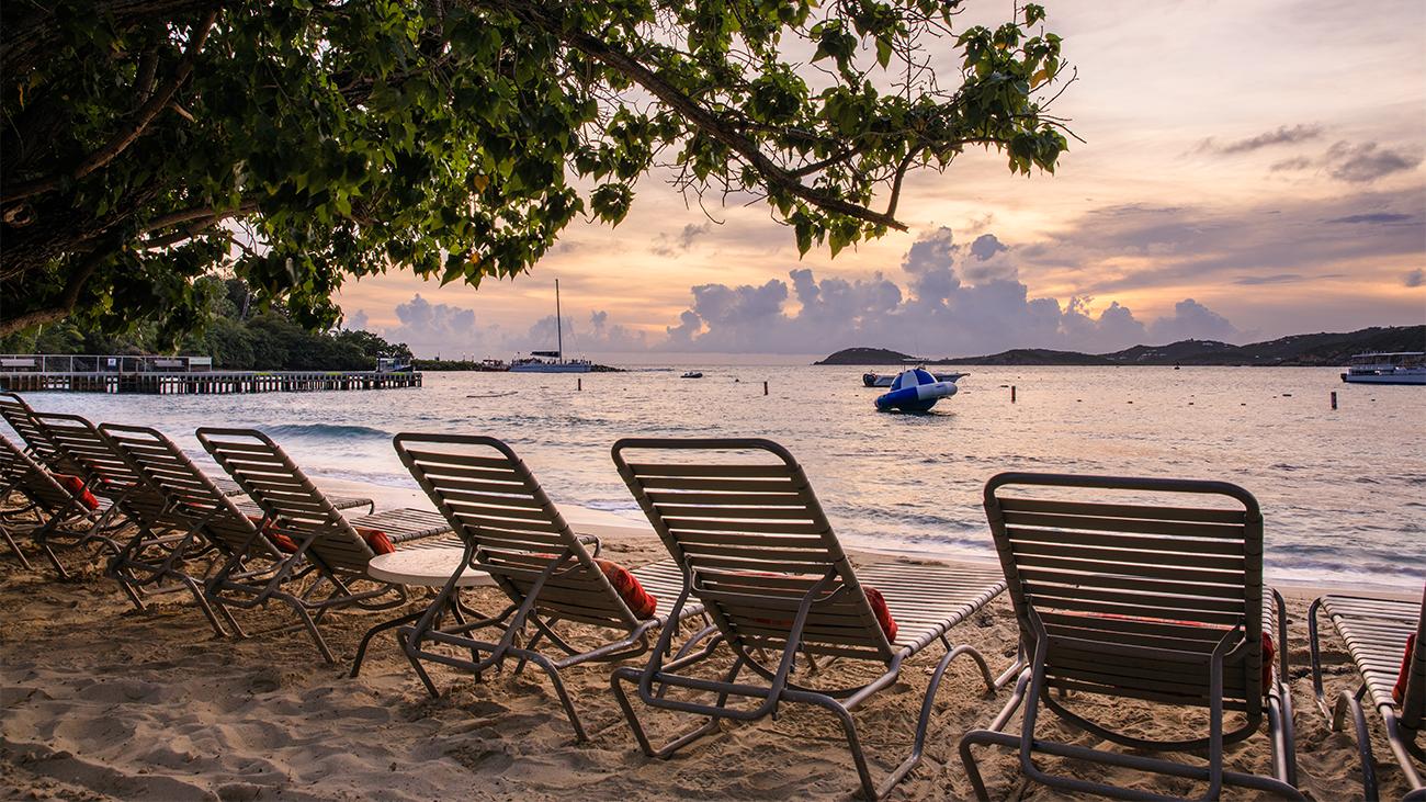 Beachfront Lounge Area