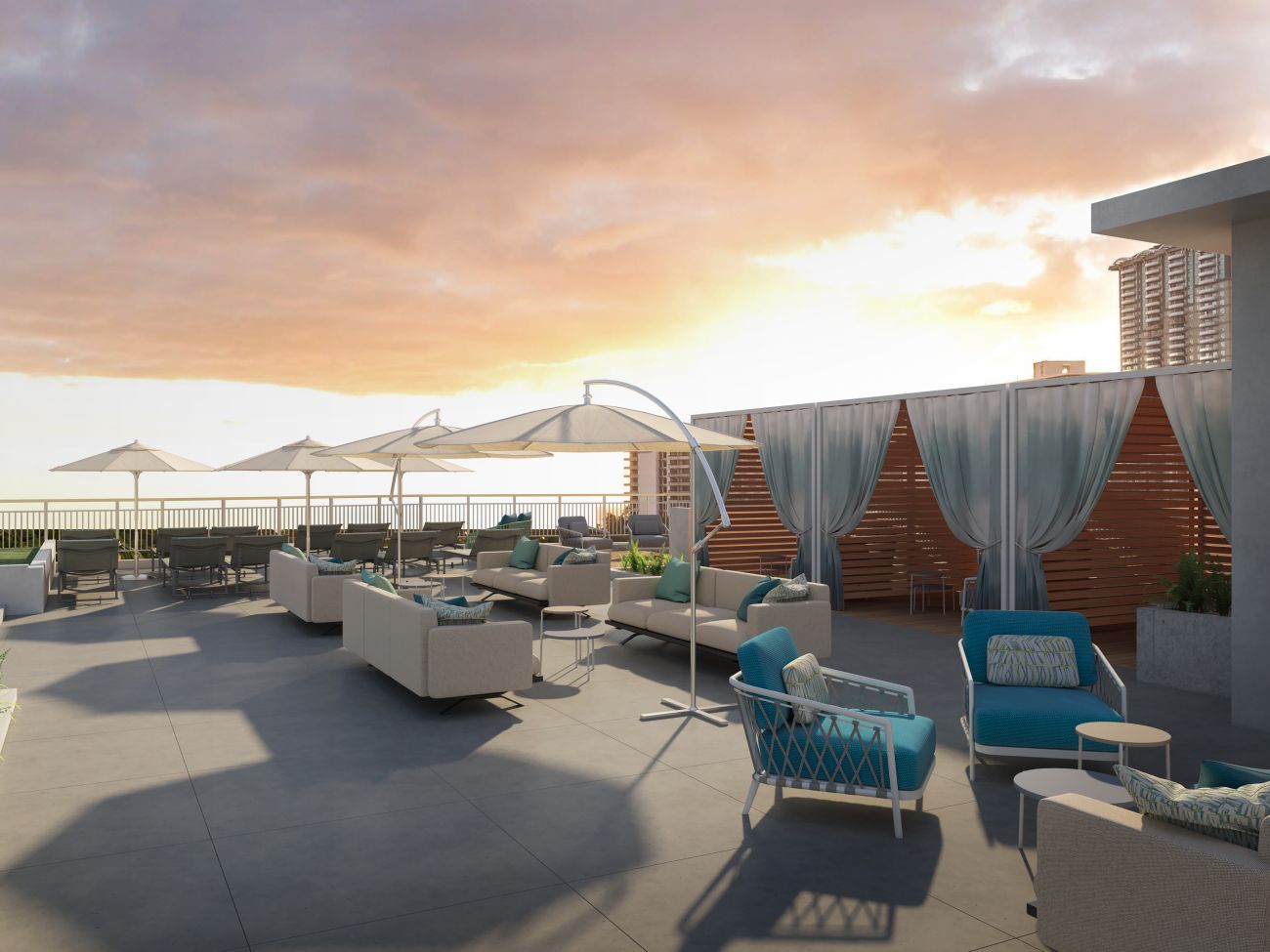 Rooftop Deck (Developer's conceptual rendering)