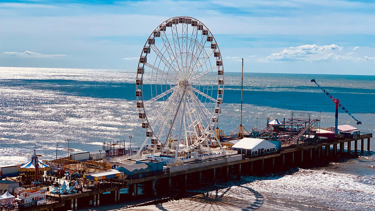 Ferris wheel at the Atlantic City Boardwalk, Courtesy Visit Atlantic City