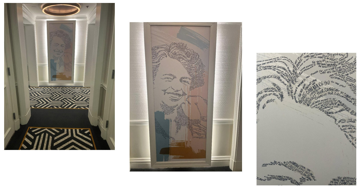 Corridor art