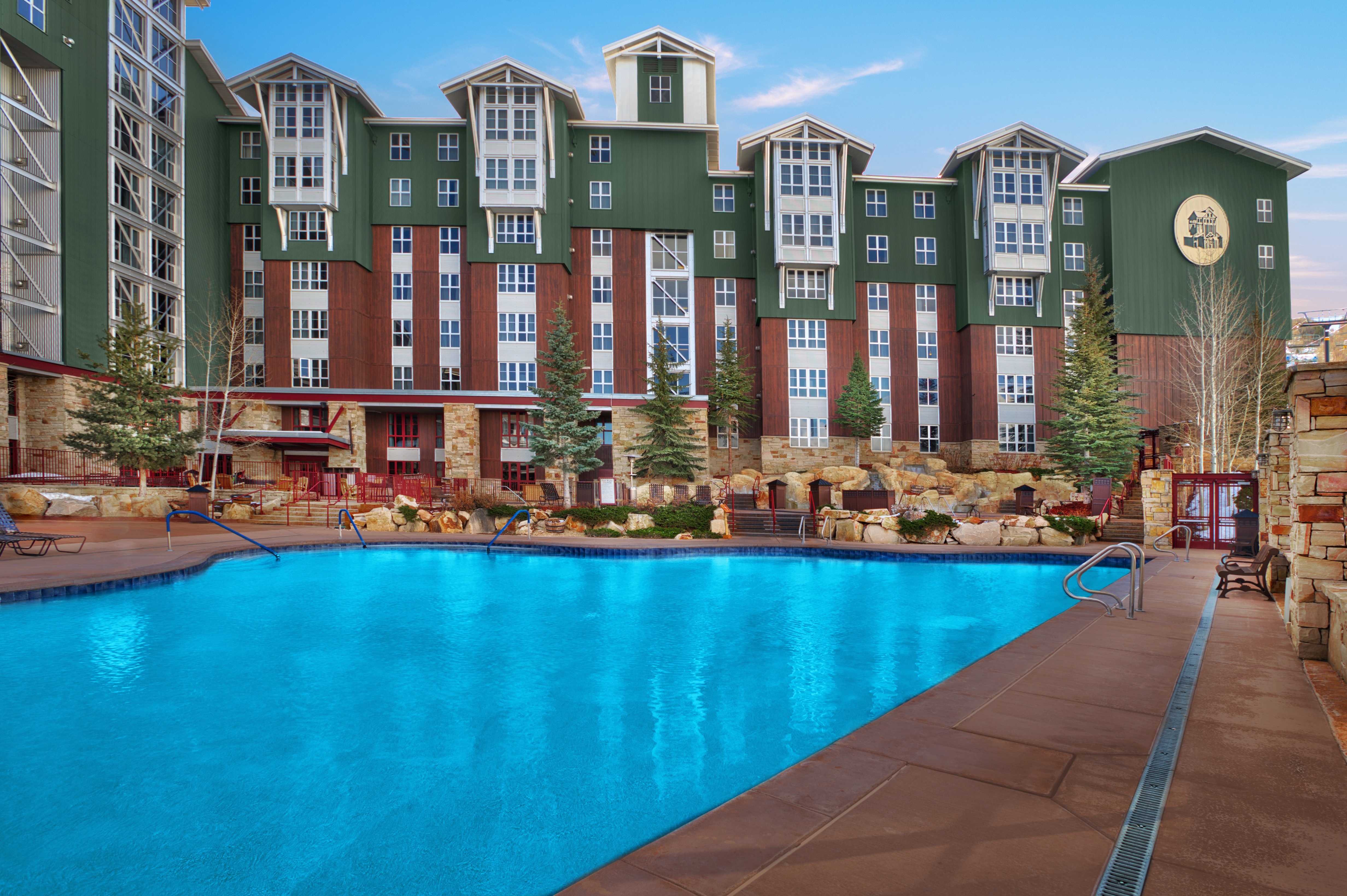 The pool at Marriott’s Mountainside. 