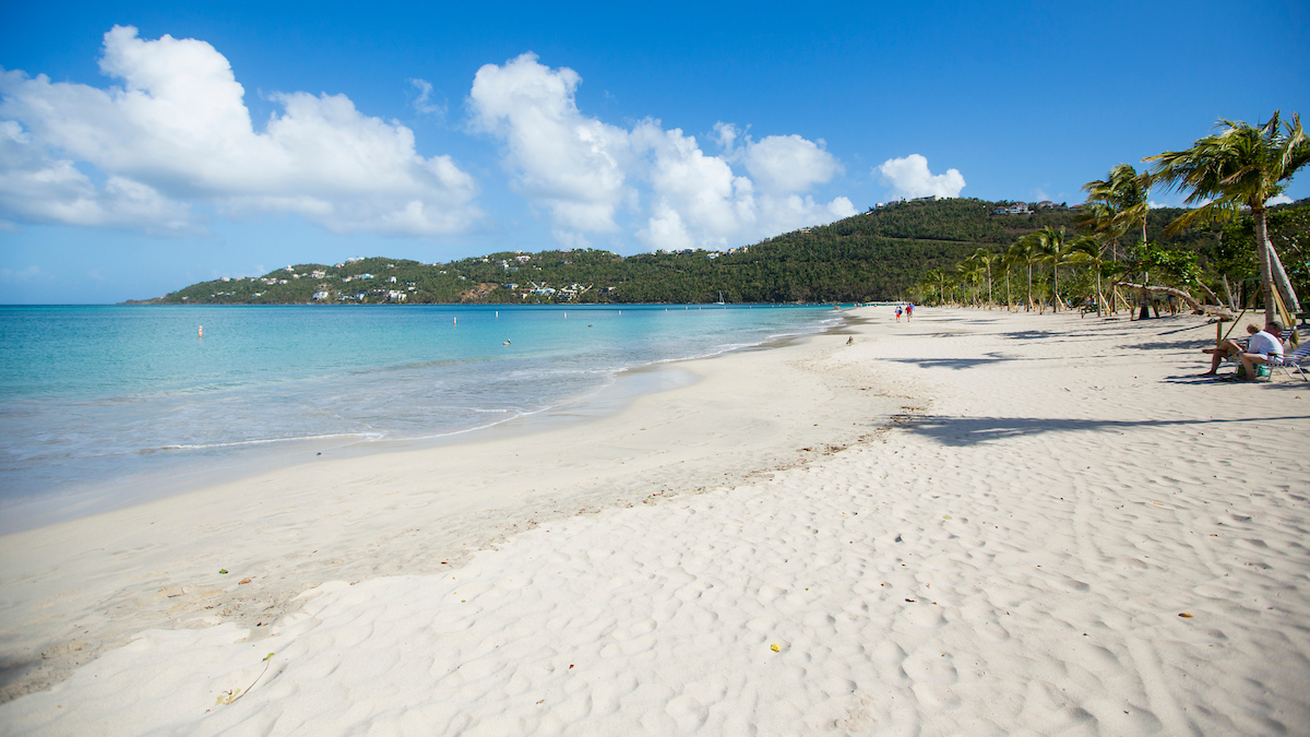 Sand and Sea in St. Thomas