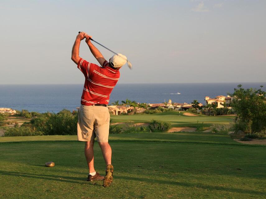 Golf in Los Cabos with View of the Sea of Cortez