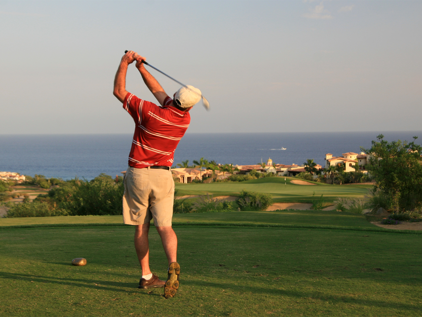 Golf in Los Cabos with View of the Sea of Cortez