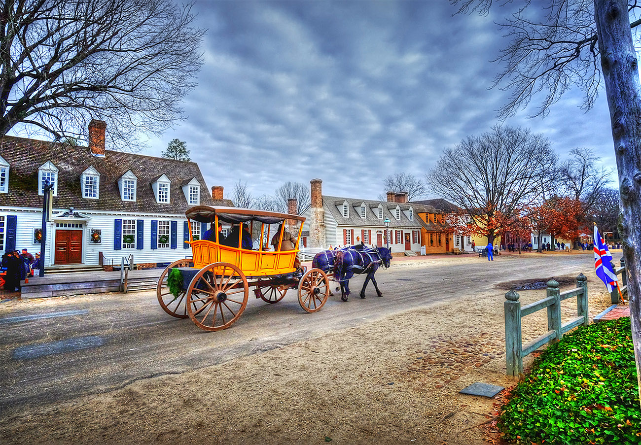 Carriage Ride through Colonial Williamsburg