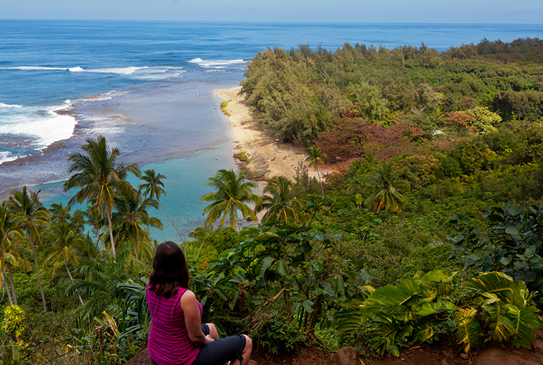 Kalalau Trail, Kauai, Hawaii